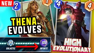 Thena Evolutionary Is A HOT New Take - Marvel Snap Gameplay