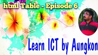 html Table - Episode 6