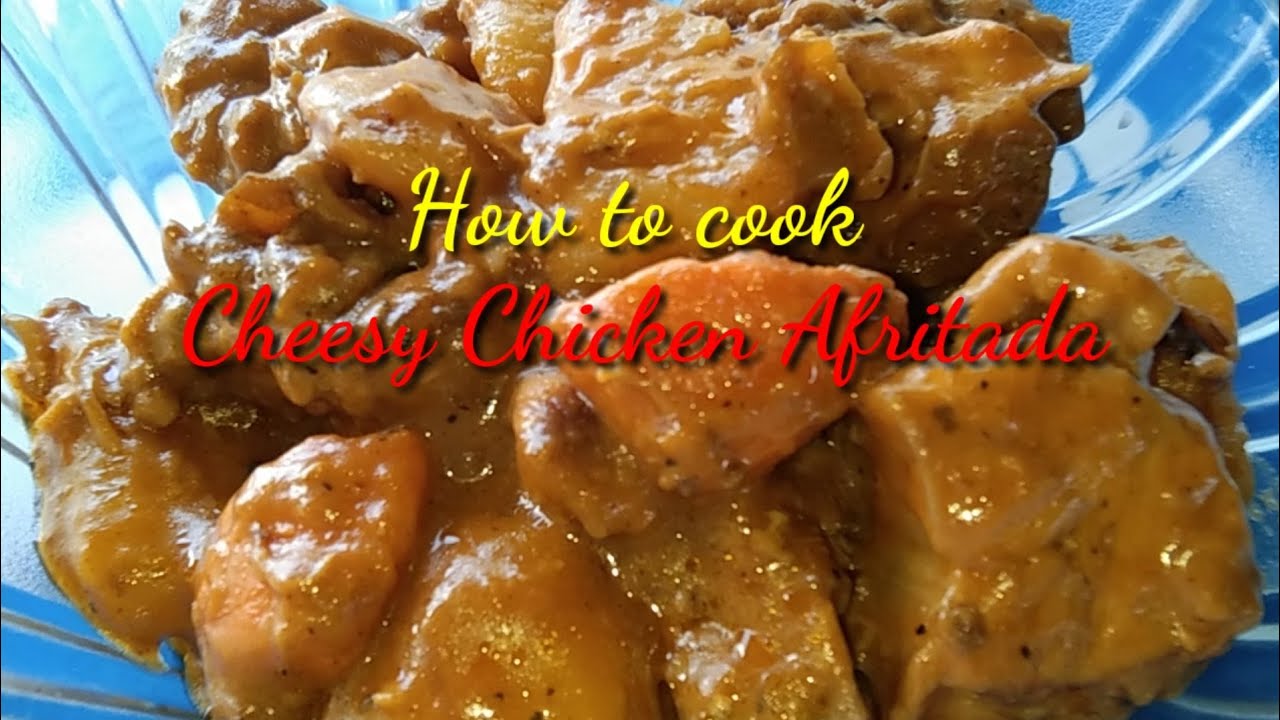 How to cook Cheesy Chicken Afritada?//Chicken Afritada//Ricca Ventura ...