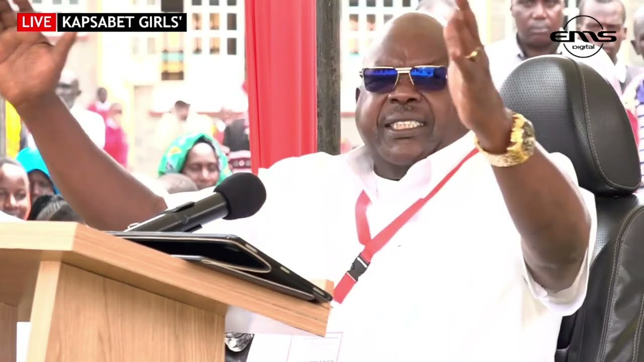 Speaking at Kapsabet Girls' During their Prayer Day & Dedication of the Candidate Class of 2025