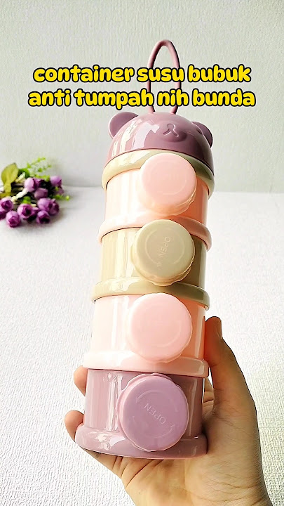 Wadah susu bubuk bayi travel #RacunShopee #SpillRacunShopee #shopeevideo #tempatsusubayi