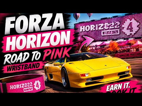 Forza Horizon| Road To Pink Wristband