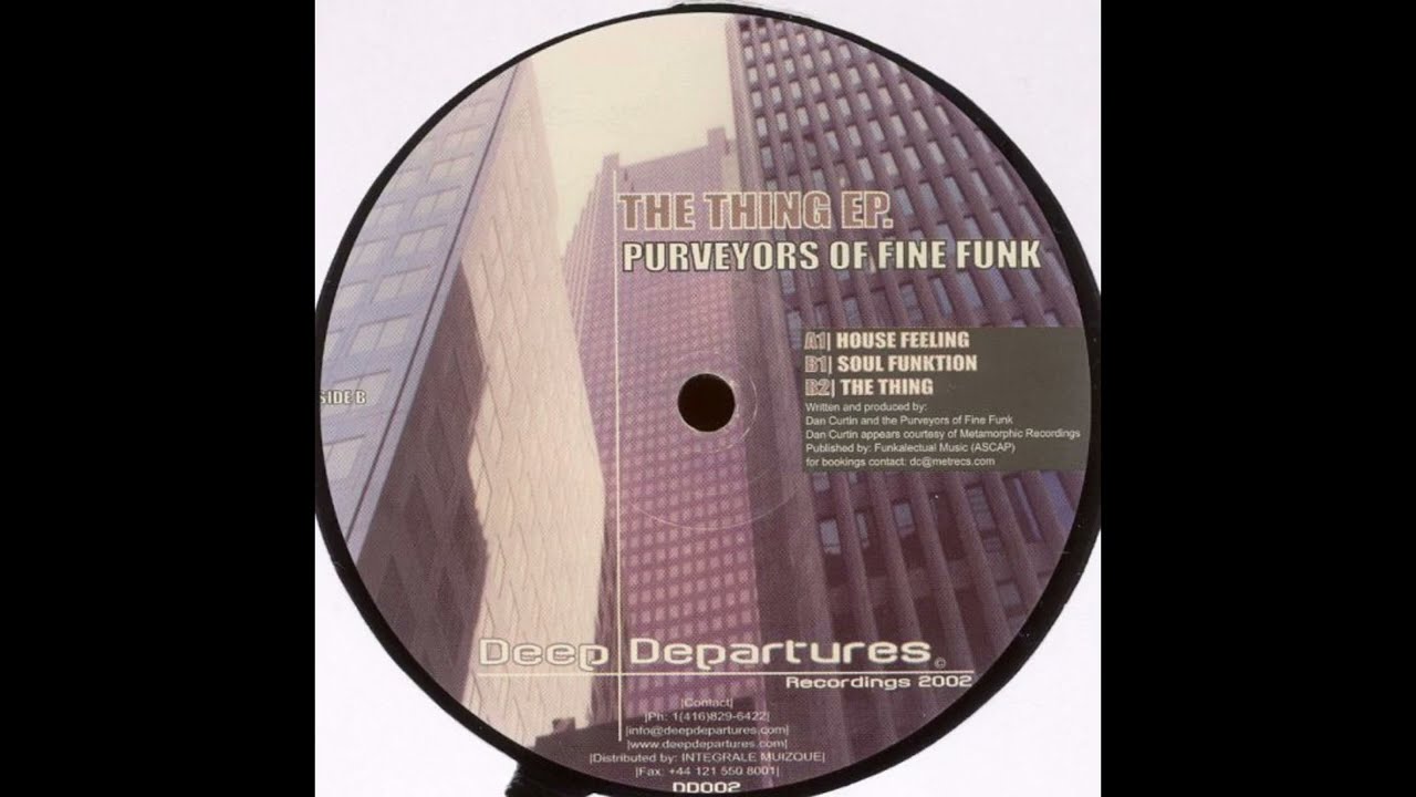 Purveyors Of Fine Funk  -  House Feeling