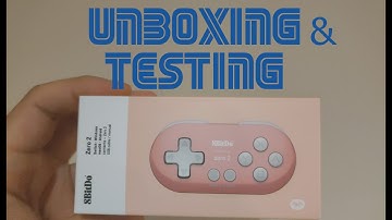 8BitDo Zero 2 | Unboxing and Testing