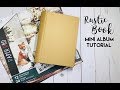 Rustic Book Mini Album Tutorial