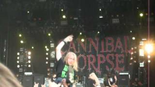 Cannibal Corpse - I Will Kill You Live @ Wacken 2010