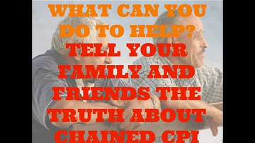 Chained CPI.  What is it all about? NSCC Video Update