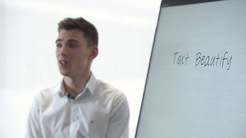 How to use Text Beautify on Surface Hub 2