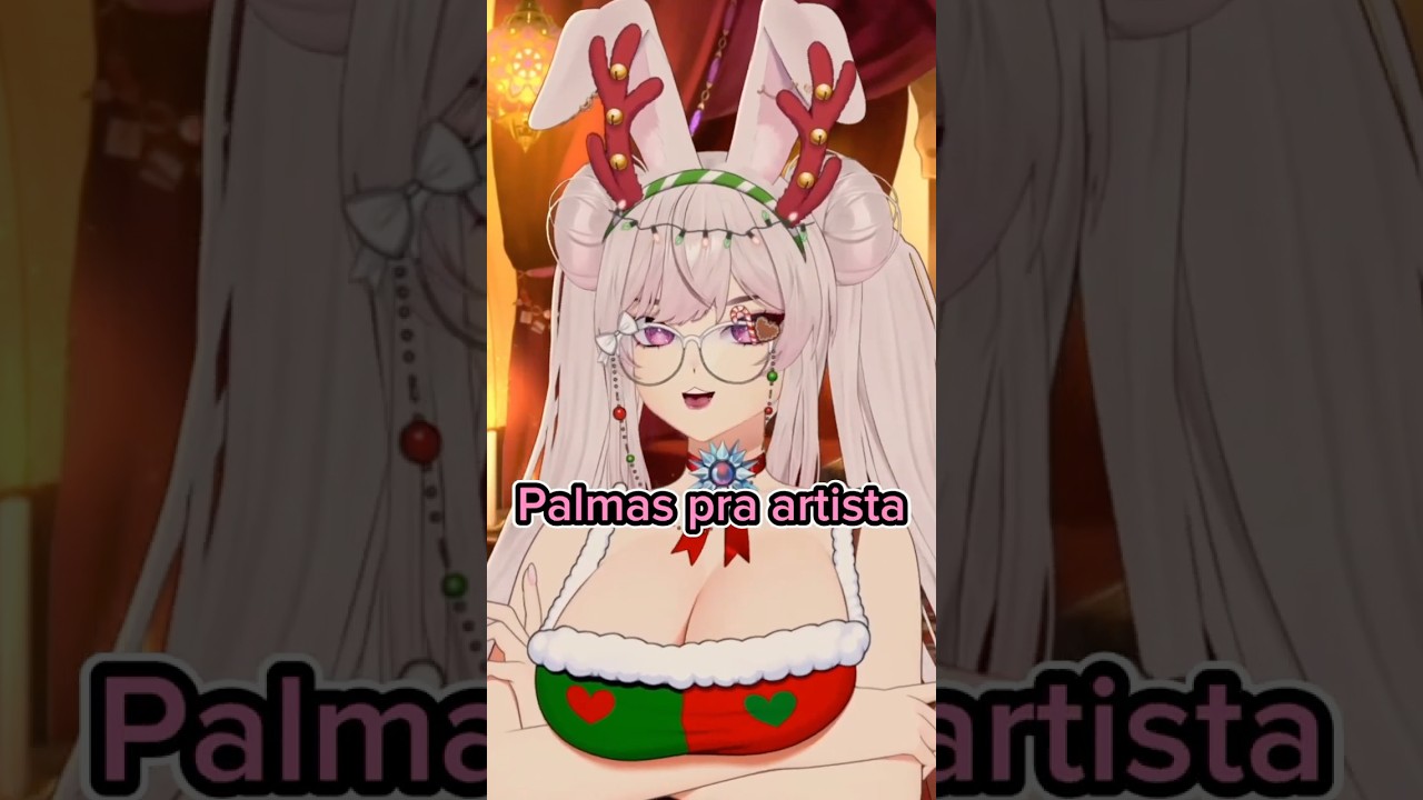 INANA MOSTRANDO ROUPINHA DE NATAL #vtuber #vtuberbr #anime