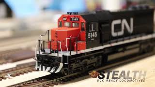 QUICK CLIP: How to install a DCC decoder into your Stealth SD40