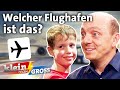 Benjamin (9) erkennt die 130 größten Flughäfen der Welt an Satellitenbildern! | Klein gegen Groß