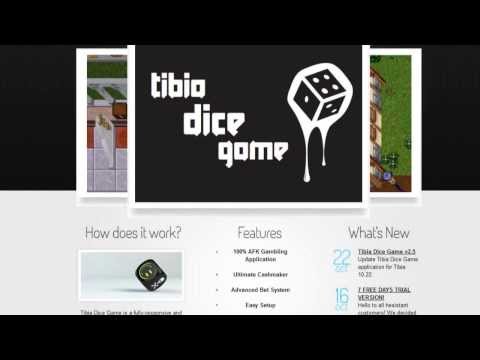 TIBIA DICE GAME - THE BEST TIBIA DICE APPLICATION! 100% CASHMAKER