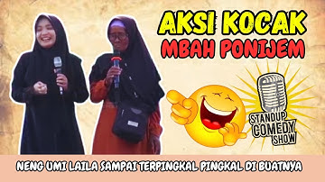 NING UMI LAILA & MBAH PONIJEM Duet Kocak Banget 🤣 | Ngakak Bareng di Laban Ngombol Purworejo