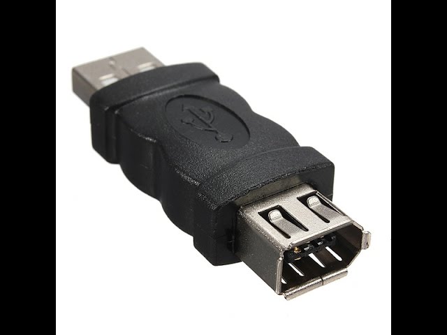 Firewire IEEE 1394 6 Female To USB 2.0 Male Adapter Converter NOT Working - YouTube