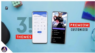 Top 3! Hight Customized Themes For Miui 12 | New Boot Animation | New Control Center 🔥