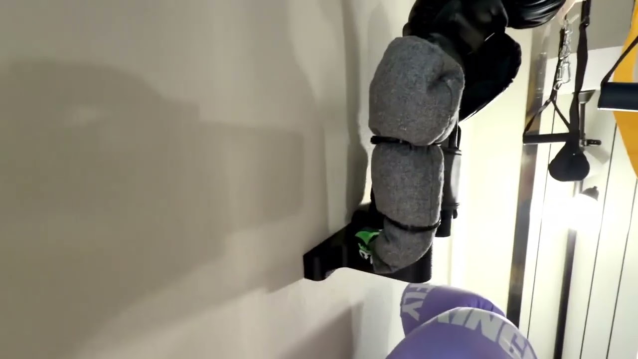 Home Gym Shelf Wall Bracket: Tonal & Boxing Glove Organizer Storage