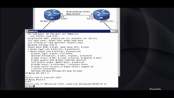 CISCO Network CCNA-4.4.8 Router configuration - Interfaces - exploring with ping command