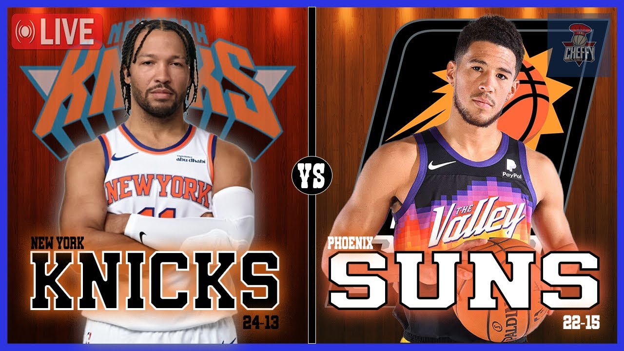New York Knicks VS Phoenix Suns LIVE Play-By-Play | Pre and Post Game Coverage!
