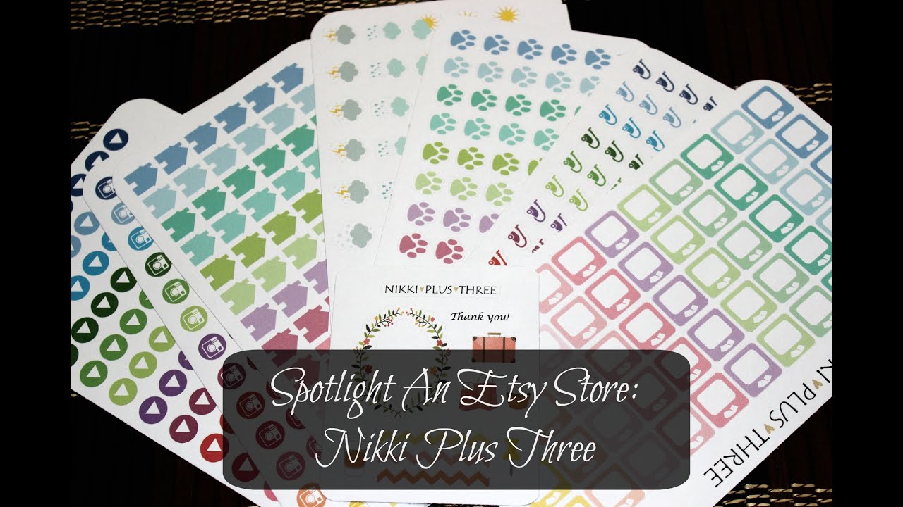 Spotlight An Etsy Store: NikkiPlusThree
