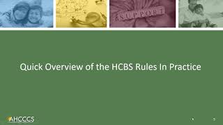 HCBS Rules Implementation in a COVID-19 World: DDD Group Homes and Developmental Homes