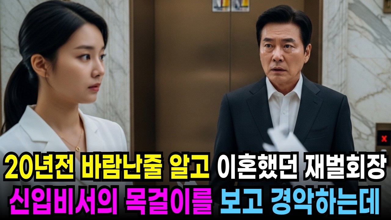 20년전 아내가 바람난 줄 알고 이혼했던 백만장자 재벌 회장, 신입비서의 목걸이를 보고 오열하는데..   ㅣ노후사연ㅣ감동사연ㅣ사연라디오ㅣ오디오북ㅣ인생사연ㅣ