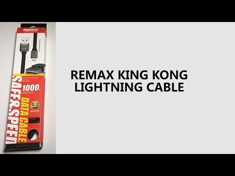 Unboxing - REMAX King Kong Lightning USB Cable