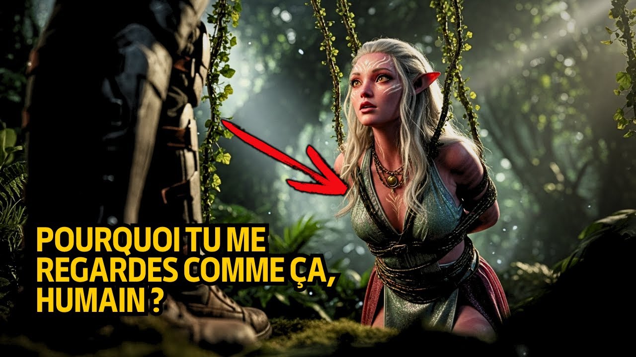 “Tu vas me manger, Humain… ?” murmura l’alien piégée — avant de comprendre qu’il voulait autre chose