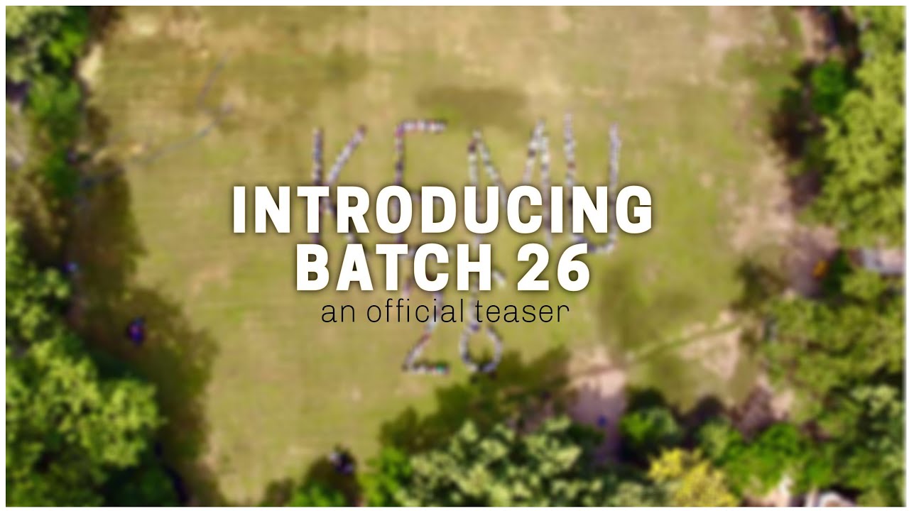 KEMU 26 FORMATION | INTRO VIDEO | KEMU CLASS OF 2026