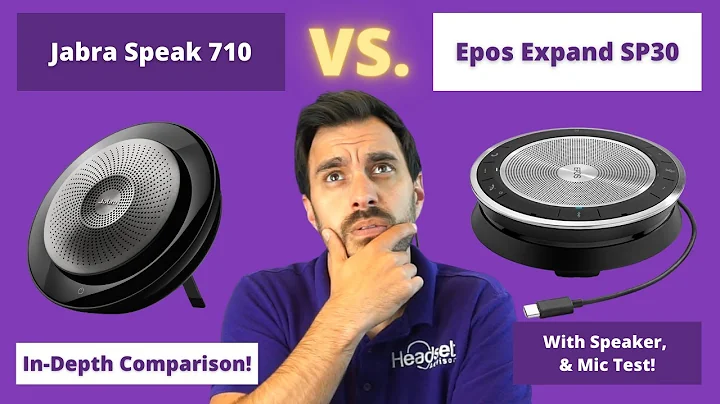 Jabra Speak 710 Vs. Epos Expand SP30 In-Depth Comparison! With Speaker & Mic Test!