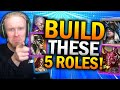Build Your FIRST CHAMP TEAM! (5 Roles You NEED) - Raid: Shadow Legends Beginner Guide