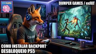 How to install games with backport on a jailbroken PS5.