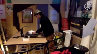 Busland | Cutting Styofoam with a hot knife