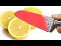 Experiment normal 23 degree knife vs lemon