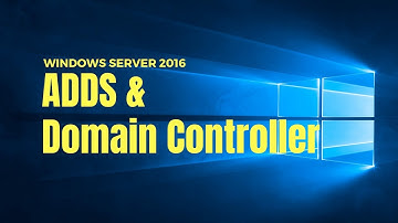 ADDS role installeren en de SERVER promoveren tot een DOMAIN CONTROLLER