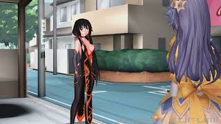 Mmd X Date A Live Miku Roasts Kurumi