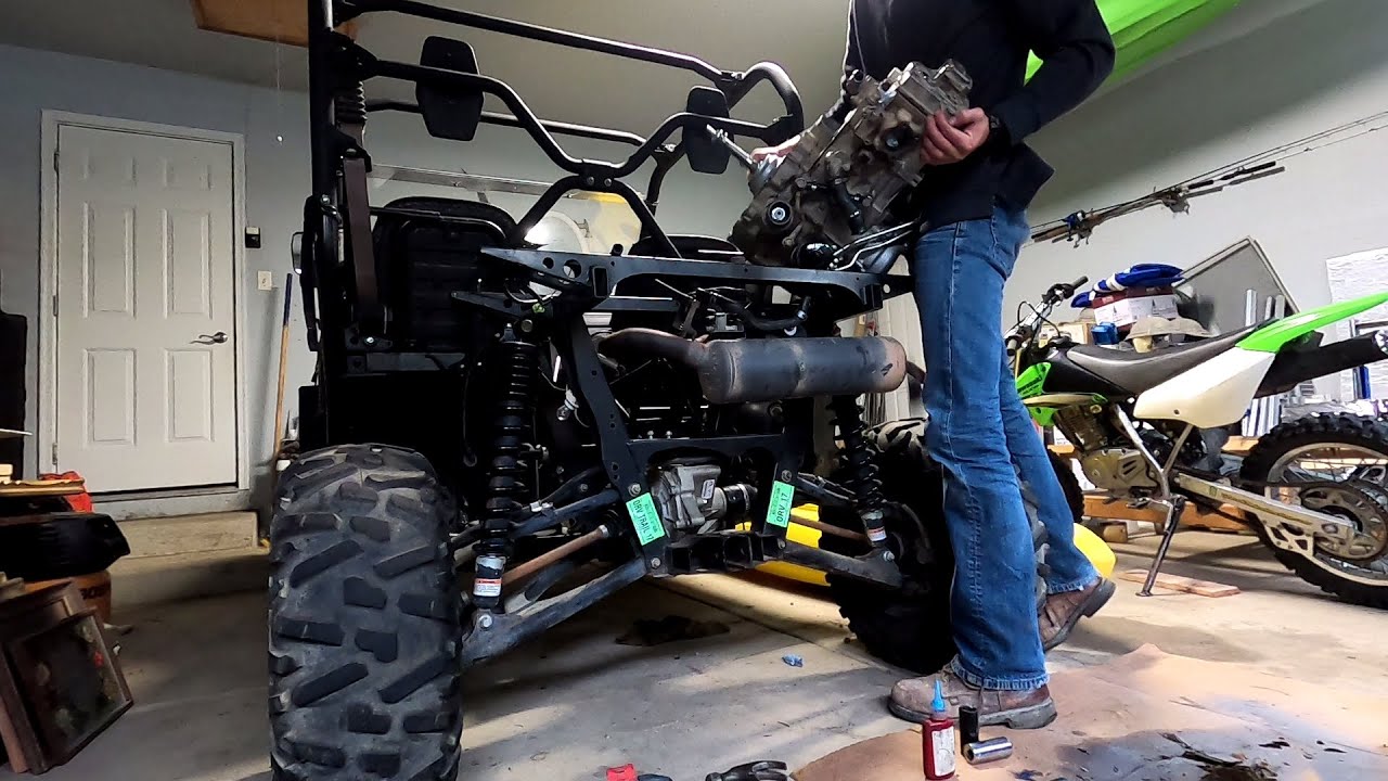 Yamaha Wolverine Engine Install! Will It Start? YouTube