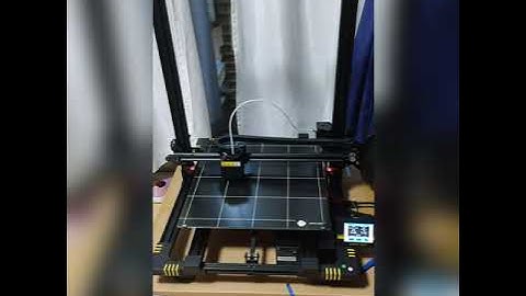 New Chiron 3D printer thermal error problem (bad cable chain unit)