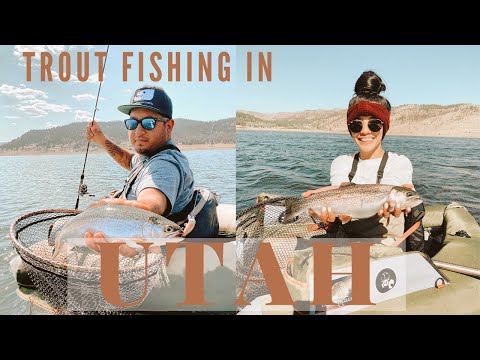 TROUT FISHING IN UTAH DURING THE 2020 GLOBAL PANDEMIC | DUCK CREEK VILLAGE, UTAH TRAVEL VLOG 2020