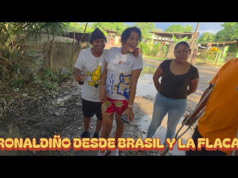 🏞🏕🌋🌋🏟🏟#DESCONTROL LA #FLACA NO #PERDONA #AORA SE TRAJO A #RONALDIÑO DE #BRASIL #ESTO.#ESTA #PERRO 