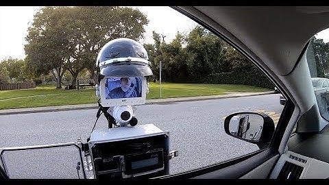 Watch a “Police Robot” Pull a Car Over