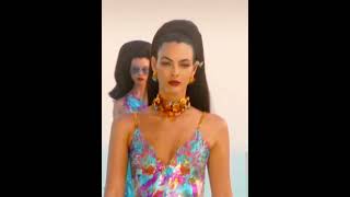 Vittoria ceretti vs Natasha Poly|#shorts #fashion #runway #supermodel #versace #viral #trending