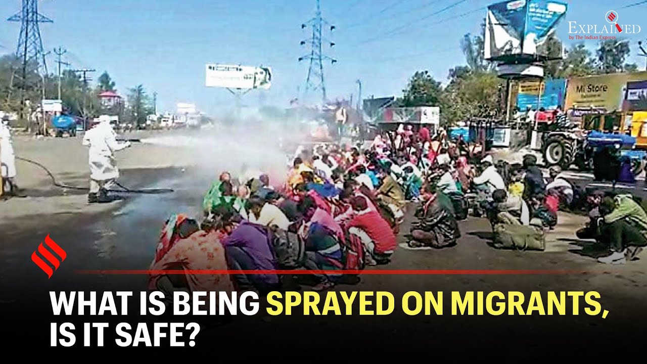 Explained: What Is Being Sprayed On Migrants, Is It Safe?