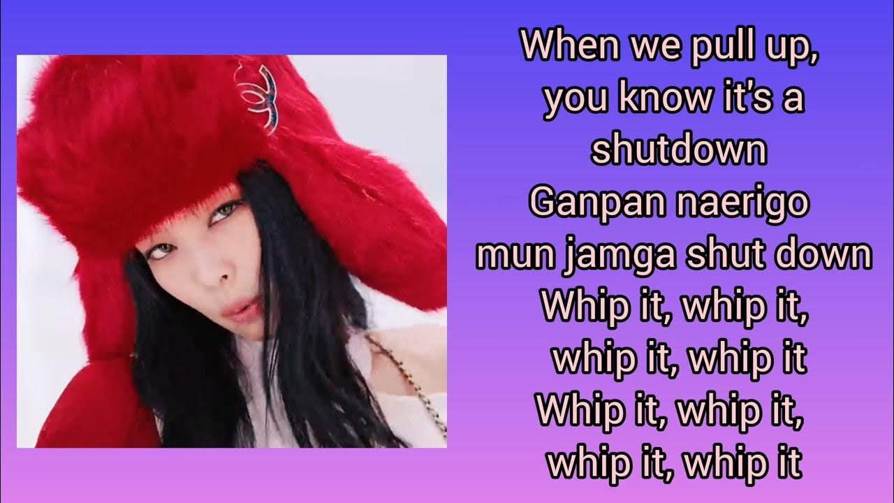Shut Down Lyrics (Romanized)🖤💖 YouTube