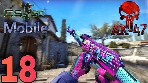 CSGO Mobile Gameplay With AK - 47 And G3SG1 | Part - 18