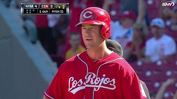 NYM@CIN: Ludwick trims deficit to one run in the 9th