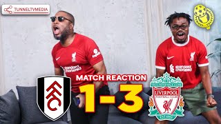 Fulham 1-3 Liverpool | Full Fan Reactions | Alexander-Arnold Castagne Gravenberch Jota