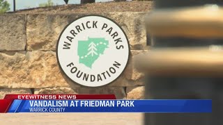 Warrick County officials sound alarm over vandalism at Friedman Park