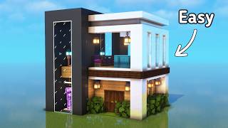 Minecraft: Ultimate Modern House 🏡 | 8 Minute Build Tutorial ⏱️