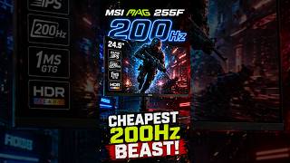 The Fastest Budget Monitor for Gamers | best monitor under 10k #shorts