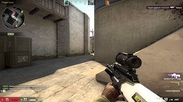 AWESOME GRENADE KILL! CS:GO